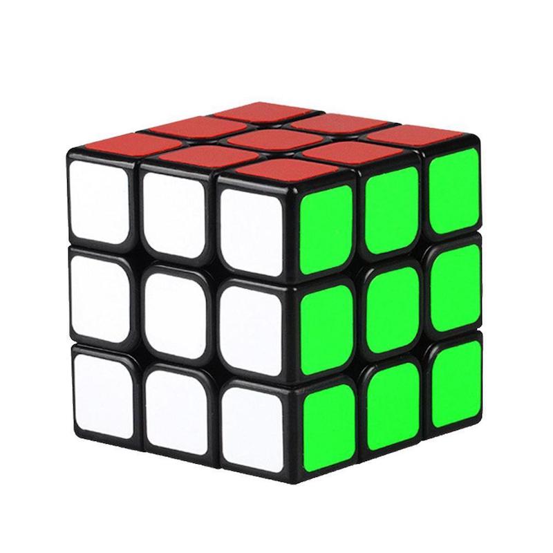 Picture of Abs Sticker Block Magic Cube Learning Educational Puzzle Cubo Magico Toys - Multicolor