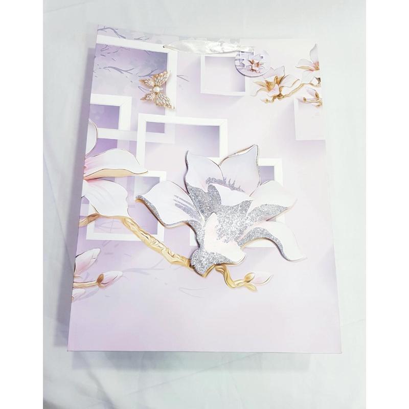 Picture of 3D Paper Gift Bag 16"x12"x4.5"birthday marriage Day valentine Day all occasion gift