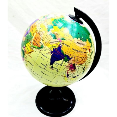 Picture of [64cm globe dia meter 26inc] Blue Ocean World Globe Map With Swivel Stand Geography Educational Toy Gift