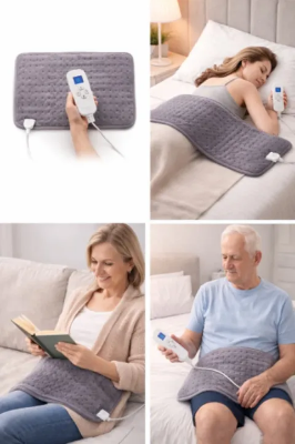 Picture of Electric Heating Pad for Pain Relief – Premium Comfort & Therapy