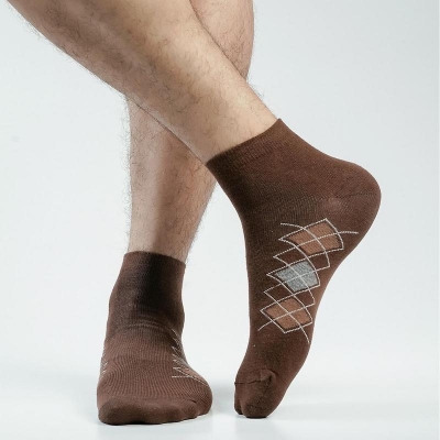 Picture of Speed Ankle Socks For Men  (Chocolate)