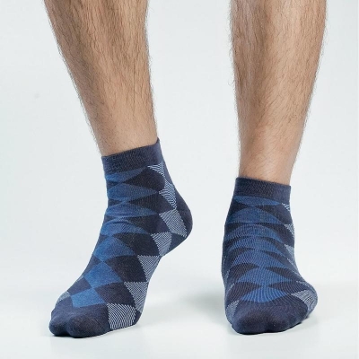 Picture of Speed Ankle Socks For Men  (Navy Blue)