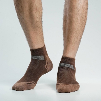 Picture of X-club Ankle Socks For Men  (Chocolate)