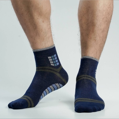 Picture of X-club Ankle Socks For Men  (Navy Blue)