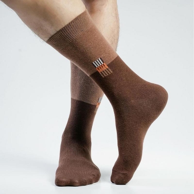 Picture of Premium Long Socks For Men  (Chocolate)