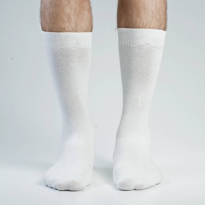 Picture of Premium Long Socks For Men  (White)