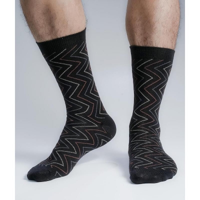 Picture of Premium Long Socks For Men  (Black)