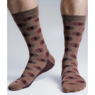 Picture of Premium Long Socks For Men  (Brown)