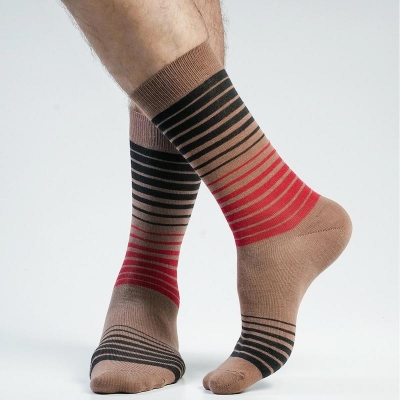 Picture of Swan Oxy Long Socks For Men  (Brown)