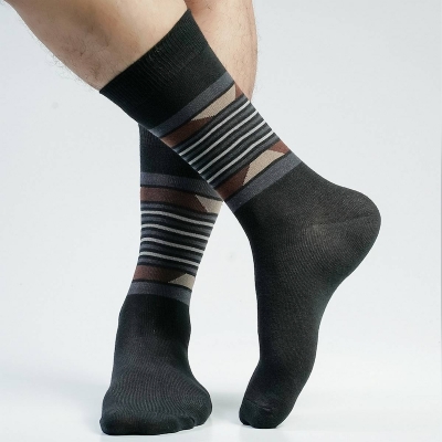 Picture of Swan Oxy Long Socks For Men  (Black)
