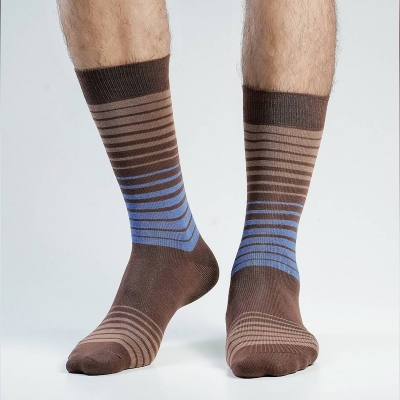 Picture of Swan Oxy Long Socks For Men  (Chocolate)