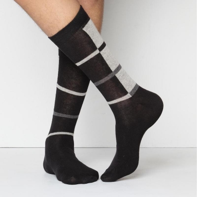 Picture of Pride Zone Long Socks For Men  (Black)