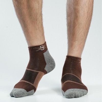 Picture of Speed Ankle Socks For Men  (Chocolate)