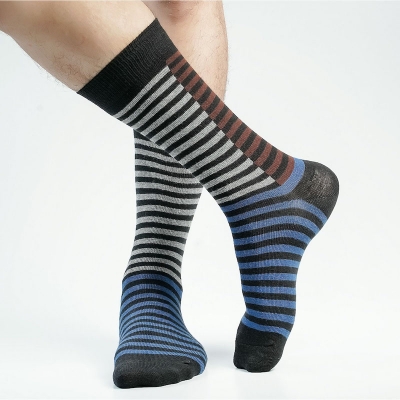 Picture of Pridezone Long Socks For Men  (Black)