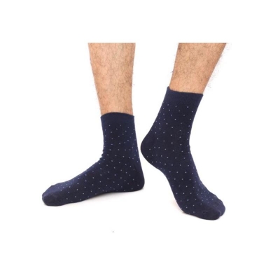 Picture of Action Ankle Socks for Men by MB Hosiery  (Navy Blue)