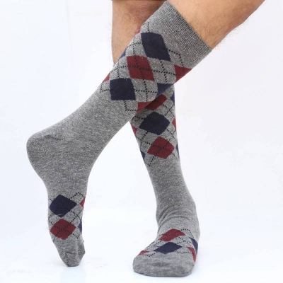 Picture of Premium Long Socks For Men  (Multi-color)