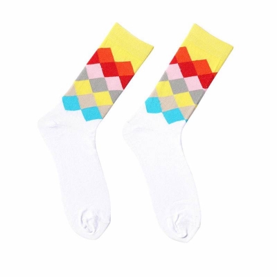 Picture of Cotton Premium Long Socks for Women by MB Hosiery  (Multicolor)