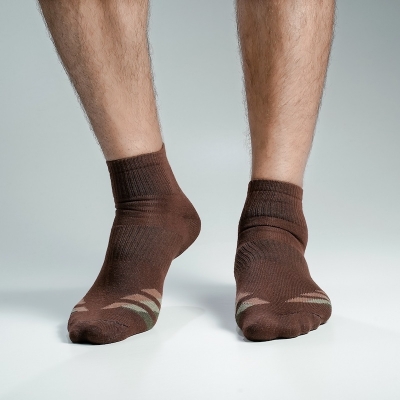 Picture of Kmalion Ankle Socks For Men  (Chocolate)