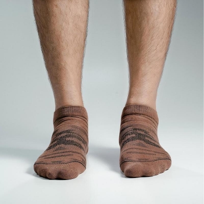 Picture of Kmalion Ankle Socks For Men  (Brown)