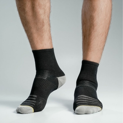 Picture of Kmalion Ankle Socks For Men  (Black)