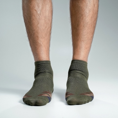 Picture of Kmalion Ankle Socks For Men  (Olive)
