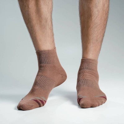 Picture of Kmalion Ankle socks for Men  (Brown)