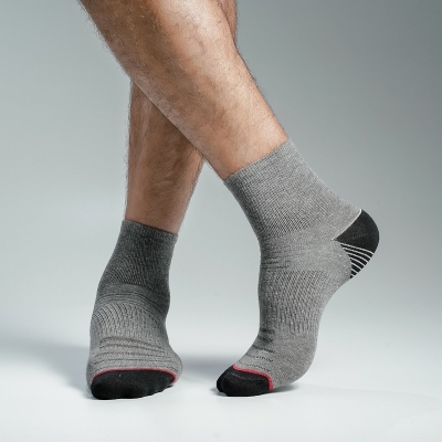Picture of Kmalion Ankle Socks For Men  (Grey)
