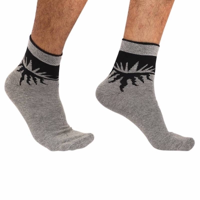 Picture of Pride Zone Ankle Socks for Men  (Ash)