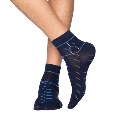 Picture of Premium Ankle Socks for Men  (Navy Blue)