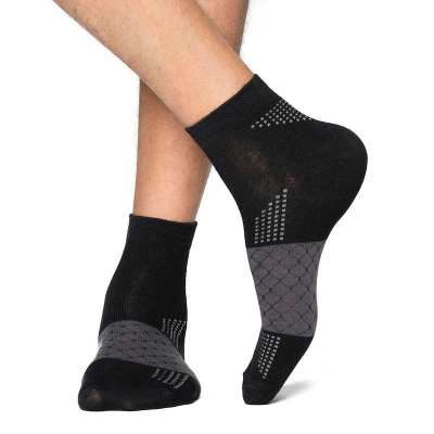 Picture of Proman Ankle Socks for Men  (Black)