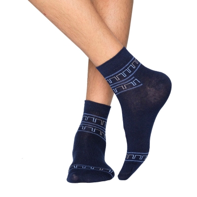 Picture of Premium Ankle Socks for Men  (Navy Blue)