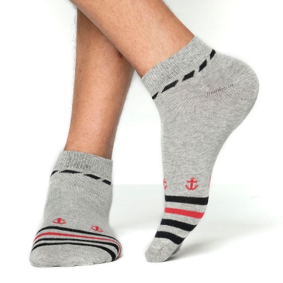 Picture of Proman Ankle Socks for Men  (Ash)
