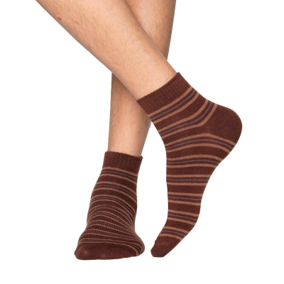 Picture of Premium Ankle Socks for Men  (Chocolate)