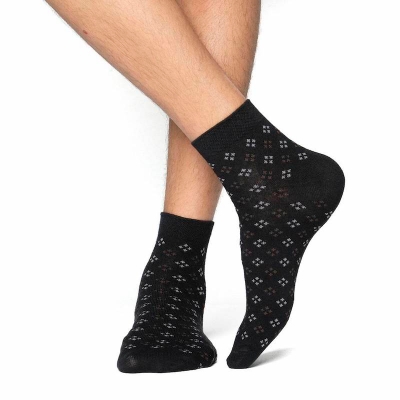 Picture of Swan Infiknit Ankle Socks for Men  (Black)