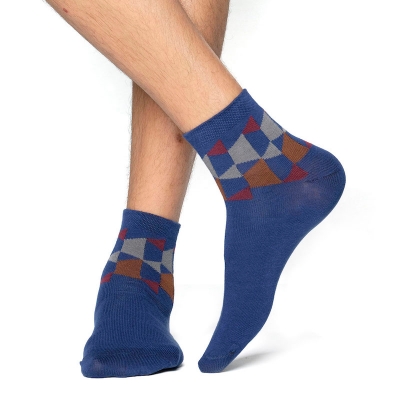 Picture of Premium Ankle Socks for Men  (Navy Blue)