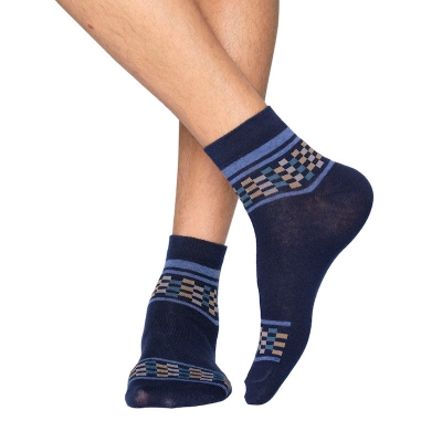 Picture of Premium Ankle Socks for Men  (Navy Blue)