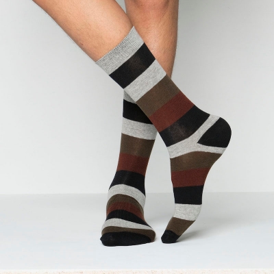 Picture of Premium Long Socks For Men  (Multicolor)