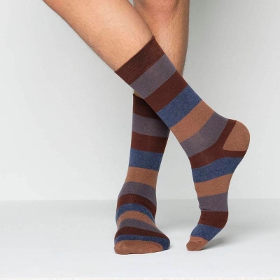 Picture of Premium Long Socks For Men  (Multicolor)