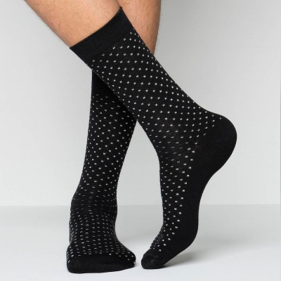 Picture of Premium Long Socks For Men  (Black)