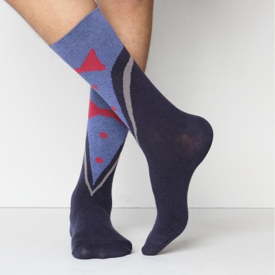 Picture of Premium Long Socks For Men  (Multicolor)
