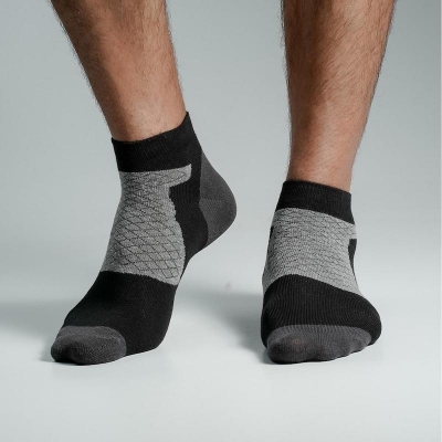 Picture of Premium Ankle Socks For Men  (Black)