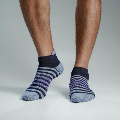 Picture of Swan Premium Ankle Socks For Men  (Navy Blue)
