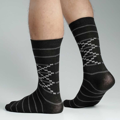 Picture of Premium Long Socks For Men  (Multicolor)