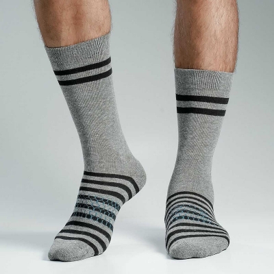 Picture of Swan Premium Long Socks For Men  (Ash)