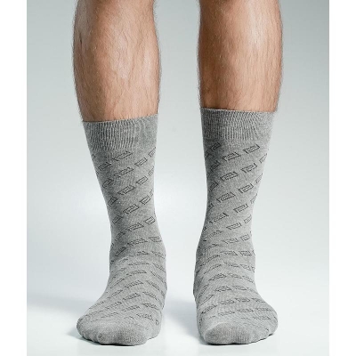 Picture of Super Dog Long Socks For Men  (Ash)