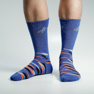 Picture of Premium Long Socks For Men  (Multicolor)