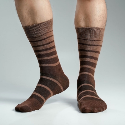 Picture of Pridezone Long Socks For Men  (Chocolate)