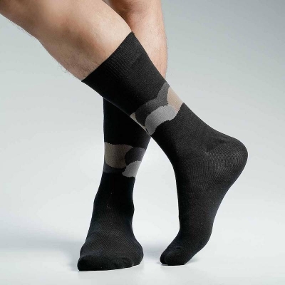 Picture of Swan Viara Long Socks For Men  (Black)