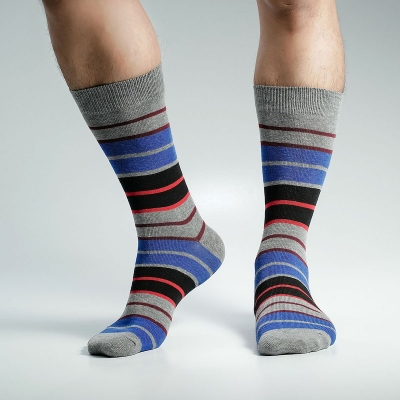 Picture of Pridezone Long Socks For Men  (Ash)