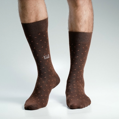 Picture of Action King Long Socks For Men  (Chocolate)